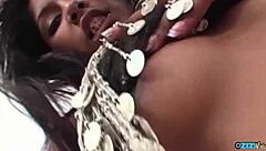 Does Horny Latina Jasmin Crave Big Cock Deep in Her Throat While Riding Cowgirl?