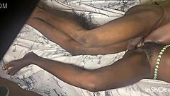 Petite Teen Babe Bent Over Doggystyle Pounded by Big Black Cock Monster in Homemade Quickie Fuck