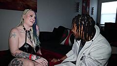 livie blainn hotwife bareback dicked by alphonso layz in dress deepthroat blowjob big tits curvy milf interracial