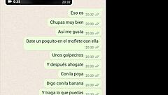 my latina girlfriend gets super horny on phone chat part 3