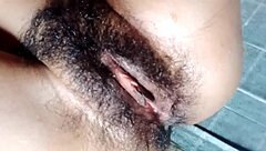 Desi Indian teen shows off her amazing indoor pussy and big natural boobs up close