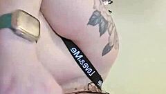 i'm jerkin' this cock all over my huge natural tits tug life candid sandra!!