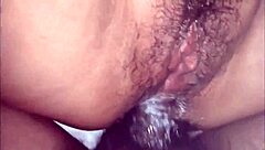 Beautiful Indian girl enjoys pussy and anal sex quickie with her boyfriend at home