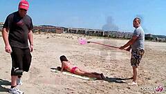 heart racing as mature wife cheats with beach pickup rough anal hotel fuck