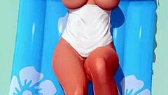 Doa-He-F9s tanned nude panties display