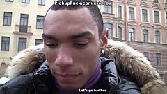 Reality porn video with a secretary? Pickup her outdoors for public scene 2!