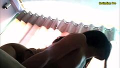 Beautiful Indian girl enjoys pussy and anal sex quickie with her boyfriend at home