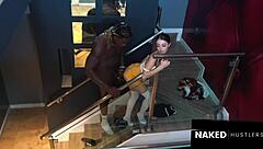 pro athlete breaks rules FUCKING head cheerleader in bedroom