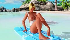 Doa-He-F9s tanned nude panties display