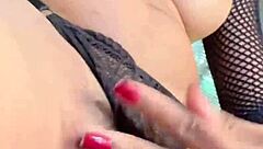 Ninfomanica hits multiple orgasms from intense pussy fucking and masturbation till she passes out