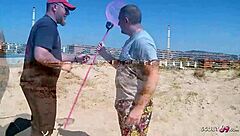 heart racing as mature wife cheats with beach pickup rough anal hotel fuck