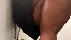 Her Swollen Pregnant Pussy Devours My Massive BBC Thrusts