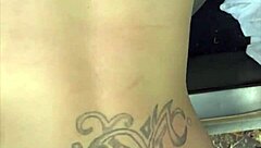 Streetwalker's big ass bounces doggystyle before pussy creampie