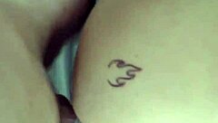 horny wife video calls lover then hubby anal creampies her