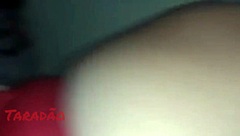 Prostitute gulps down loads in steamy encounter with clients