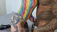 cousin drops by and suddenly i'm riding that thick black cock like i can't get enough