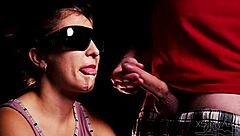 Wanna play taste game with blindfolded cheating girl and friend's cum?