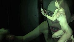 she savors every drop from the gloryhole taste test