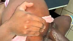 stepdad comes home early catches me bends me over fucks my ass hard anal creampie stepdaughter