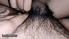 first time slamming leela's shaved pussy doggystyle creampie