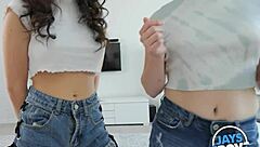 yo jays pov my ginger step sis and latina pal beg for bareback threesome pounding 😩🔥💦