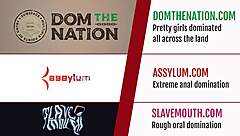 Throat Fucked Submissive Bound Teen Sucks Ass To Mouth Toys Domination Cumshot