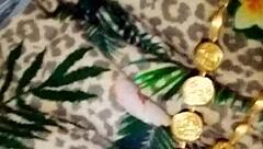 Sexy blonde shows off her curves!