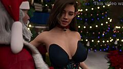 Sexy girl... uh, gets fucked hard by santa, gameplay got me so wet playing it