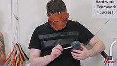 Throat Fucked Submissive Bound Teen Sucks Ass To Mouth Toys Domination Cumshot