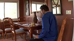 Watch me join eight pornstars in strap-on lesbian orgy chaos