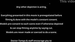 carmen valentina blindfolded choked deepthroats in latex backstage