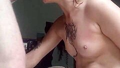 Watch This Deep Throat Slut Swallow Whole Cock Fast Without Wasting Cum