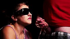 Wanna play taste game with blindfolded cheating girl and friend's cum?