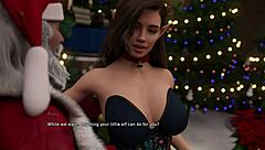 Sexy girl... uh, gets fucked hard by santa, gameplay got me so wet playing it