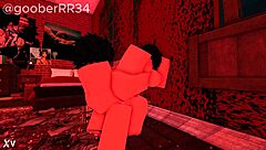 Girl slammed hard against the wall in steamy cartoon fuck fest