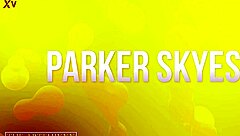 Blind yoga coach pumps creampie deep into Parker Sykes' tight pussy