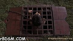 Bound Babe Takes Brutal Bondage Blowjob And Rough Spanking Fuck!