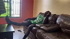 house party turns into black big ass gaping amateur sex