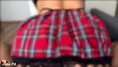 Shy College Girl Begs for Anal Creampie Despite Peeking Ban?