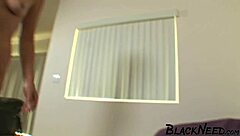 Brunette amateur ebony slut takes massive BBC creampie deep in juicy pussy after sloppy deepthroat.