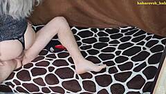 i can't stop moaning in lingerie as roommate fucks me to orgasm