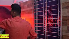 bengali wife cheats with ex-boyfriend for dirty desi sex while hubby watches her big tits bounce