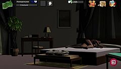 Blonde milf with huge tits and ass dances topless then gets pussy licked outdoors