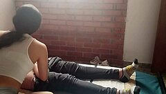 Jovencita Cachonda Grabs My Cock, Strokes Till She Sucks Out Every Drop