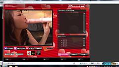 he jerked off watching her online before they fucked doggystyle deepthroat cum in mouth