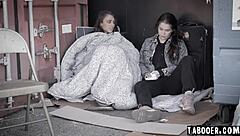 Evelyn Claire's Lesbian Fingering Help Ignites Gia Derza's Taboo Tribbing