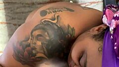 i love her pretty eyes while licking her big juicy pussy lips