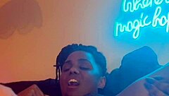 Homemade Ebony Bent Over for Intense Pussy Lick and Hard Doggystyle Pound