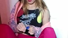 bonneyuwu sucks 3 25 lollipops with pretty blonde lips in softcore teen solo