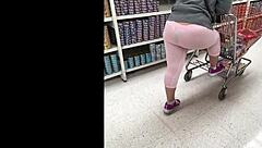 mexican milf sofi elizabb rocks pink leggings crossdressing